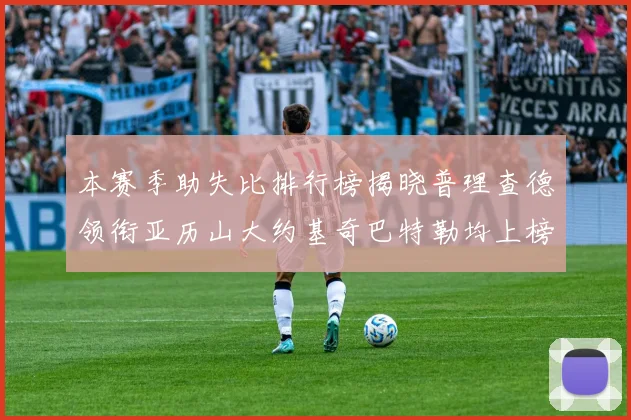 本赛季助失比排行榜揭晓普理查德领衔亚历山大约基奇巴特勒均上榜