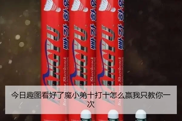 今日趣图看好了魔小弟十打十怎么赢我只教你一次(HaoBo)