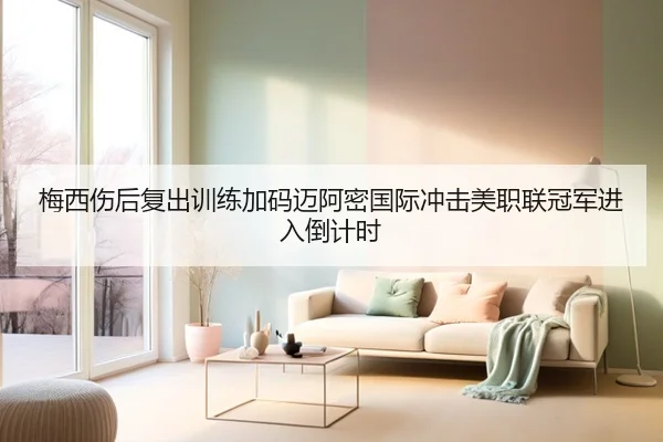 梅西伤后复出训练加码迈阿密国际冲击美职联冠军进入倒计时 - HaoBo